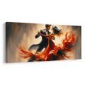 WANDBILD LEIDENSCHAFT IM RHYTHMUS DES TANGOS - BILDER VON MENSCHEN - BILDER