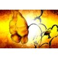 CANVAS PRINT ETHNIC FLOWER - ABSTRACT PICTURES{% if product.category.pathNames[0] != product.category.name %} - PICTURES{% endif %}