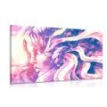 CANVAS PRINT WOMAN IN A FANTASY DESIGN - PICTURES OF PEOPLE - PICTURES