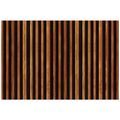PAPIER PEINT – IMITATION DE LAMELLES EN BOIS SUR FOND NOIR - PAPIERS PEINTS - 🔥 VENTE TOTALE