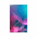 POSTER DANDELION IN PASTEL COLORS - FLOWERS - POSTERS