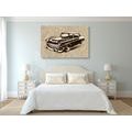 WANDBILD RETRO-OLDTIMER - VINTAGE- UND RETRO-BILDER - BILDER