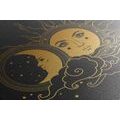 WANDBILD HARMONIE VON SONNE UND MOND - BILDER MIT FENG SHUI-MOTIVEN - BILDER