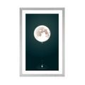 POSTER WITH MOUNT CHARMING MOON - MOTIFS FROM OUR WORKSHOP - POSTERS