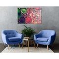 CANVAS PRINT ABSTRACT DROPS OF OIL - ABSTRACT PICTURES - PICTURES
