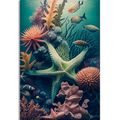 CANVAS PRINT SURREALISTIC STAR - PICTURES UNDERWATER WORLD - PICTURES