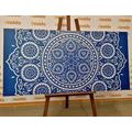 CANVAS PRINT DELICATE ETHNIC MANDALA - PICTURES FENG SHUI - PICTURES