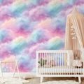 TAPETE PASTELLFARBENE REGENBOGENWOLKEN - TAPETEN - 🔥 TOTALAUSVERKAUF