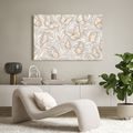 TABLEAU SUR TOILE – DÉLICATS PAPILLONS EN ARABESQUE - TABLEAUX PAPILLONS - TABLEAUX
