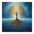 OBRAZ KOŘENY STROMU ŽIVOTA - OBRAZY STROMY ŽIVOTA - OBRAZY