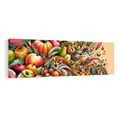 OBRAZ BAREVNÉ OVOCE V POHYBU - PICTURES OF FOOD AND DRINKS - PICTURES