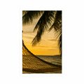 POSTER HAMMOCK ON THE BEACH - NATURE - POSTERS