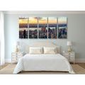 5-PIECE CANVAS PRINT NEW YORK CITY - PICTURES OF CITIES - PICTURES