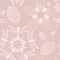 WALLPAPER PINK DRAGONFLIES IN A MANDALA CIRCLE - PATTERNED WALLPAPERS - WALLPAPERS