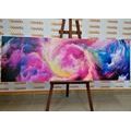 CANVAS PRINT COLORED SPIRAL - ABSTRACT PICTURES - PICTURES