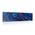 CANVAS PRINT BLUE ABSTRACTION - ABSTRACT PICTURES - PICTURES