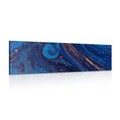 WANDBILD BLAUE ABSTRAKTION - ABSTRAKTE BILDER - BILDER