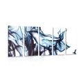 5-PIECE CANVAS PRINT ABSTRACT WAVE - ABSTRACT PICTURES{% if product.category.pathNames[0] != product.category.name %} - PICTURES{% endif %}