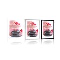 POSTER – PIETRE SPA E ORCHIDEA - FENG SHUI - POSTER