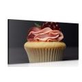 CANVAS PRINT DELICIOUS MUFFIN - PICTURES OF FOOD AND DRINKS{% if product.category.pathNames[0] != product.category.name %} - PICTURES{% endif %}