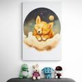 CANVAS PRINT DREAMY DOG - DREAMY LITTLE ANIMALS - PICTURES