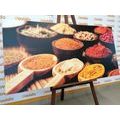 CANVAS PRINT SPICES AND HERBS - PICTURES OF FOOD AND DRINKS - PICTURES