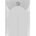 SLIKA MODERNA SIVA DUGA MID-CENTURY - APSTRAKTNE SLIKE - SLIKE