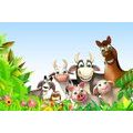 SELF ADHESIVE WALLPAPER FARM ANIMALS - SELF-ADHESIVE WALLPAPERS - WALLPAPERS