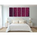 5-PIECE CANVAS PRINT STYLISH MANDALA - PICTURES FENG SHUI - PICTURES