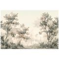 FOTOTAPET AUTOADEZIV PEISAJ FORESTIER MINIMALIST - TAPET COPACI - TAPETURI