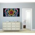 CANVAS PRINT MANDALA OF HEALTH - PICTURES FENG SHUI - PICTURES