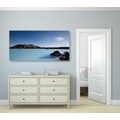 CANVAS PRINT BLUE LAGOON - PICTURES OF NATURE AND LANDSCAPE - PICTURES