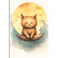 CANVAS PRINT DREAMY CAT - DREAMY LITTLE ANIMALS - PICTURES