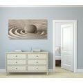 CANVAS PRINT MEDITATING STONE - PICTURES FENG SHUI - PICTURES