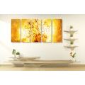 5-PIECE CANVAS PRINT TREE OF LIFE - PICTURES FENG SHUI - PICTURES