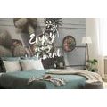 SELF ADHESIVE WALLPAPER WITH A QUOTE - ENJOY EVERY MOMENT - SELF-ADHESIVE WALLPAPERS - WALLPAPERS