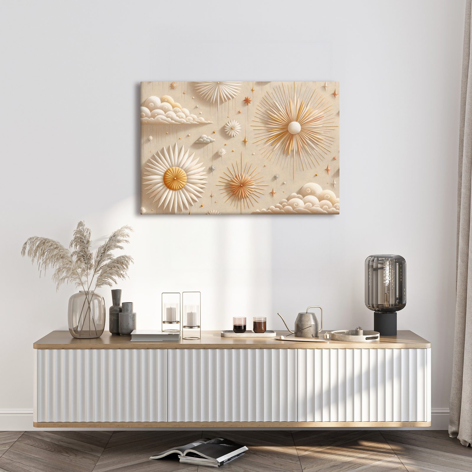 quadro-su-tela-cielo-stellato-e-sole-dovido-it