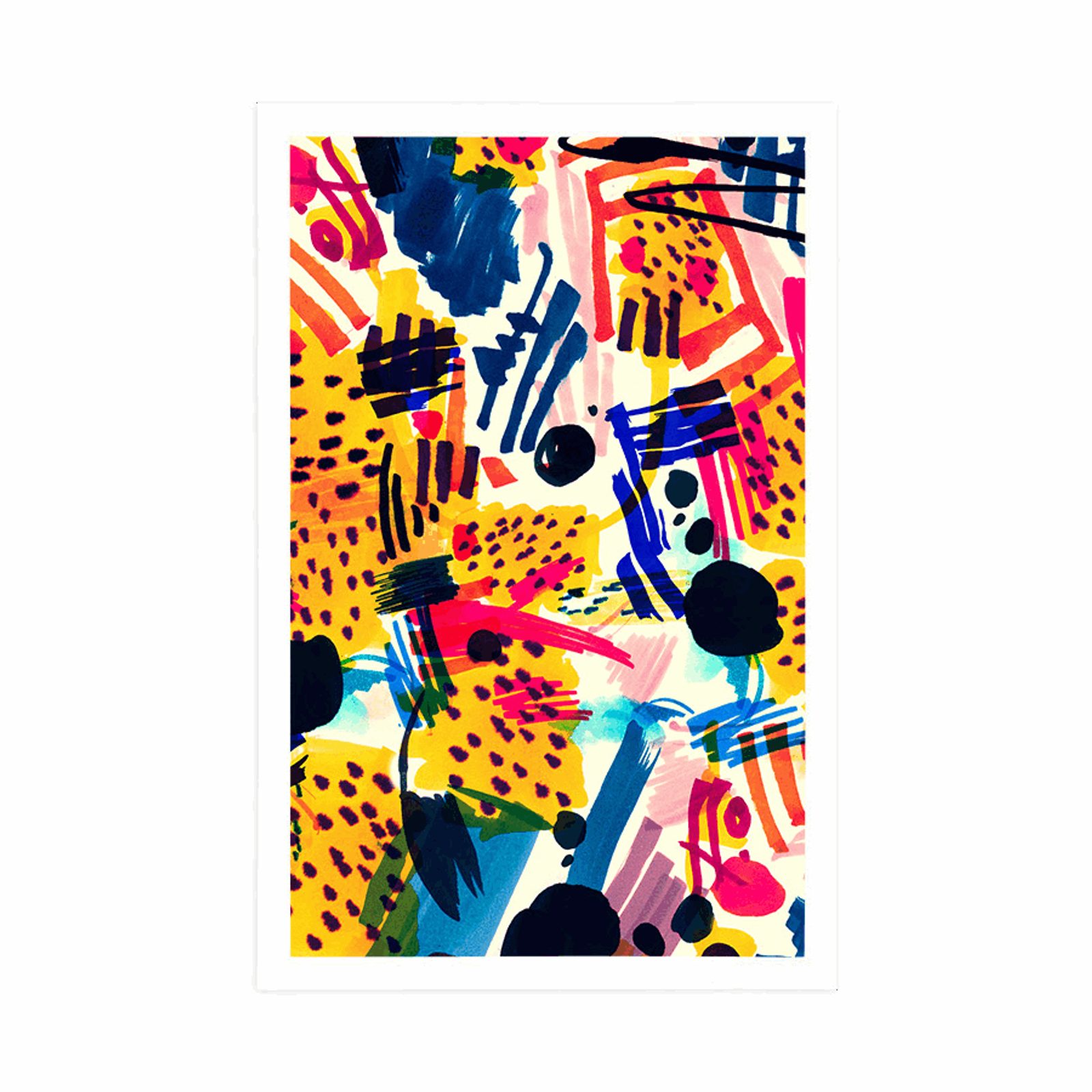 Poster abstracție pop art | Dovido.ro