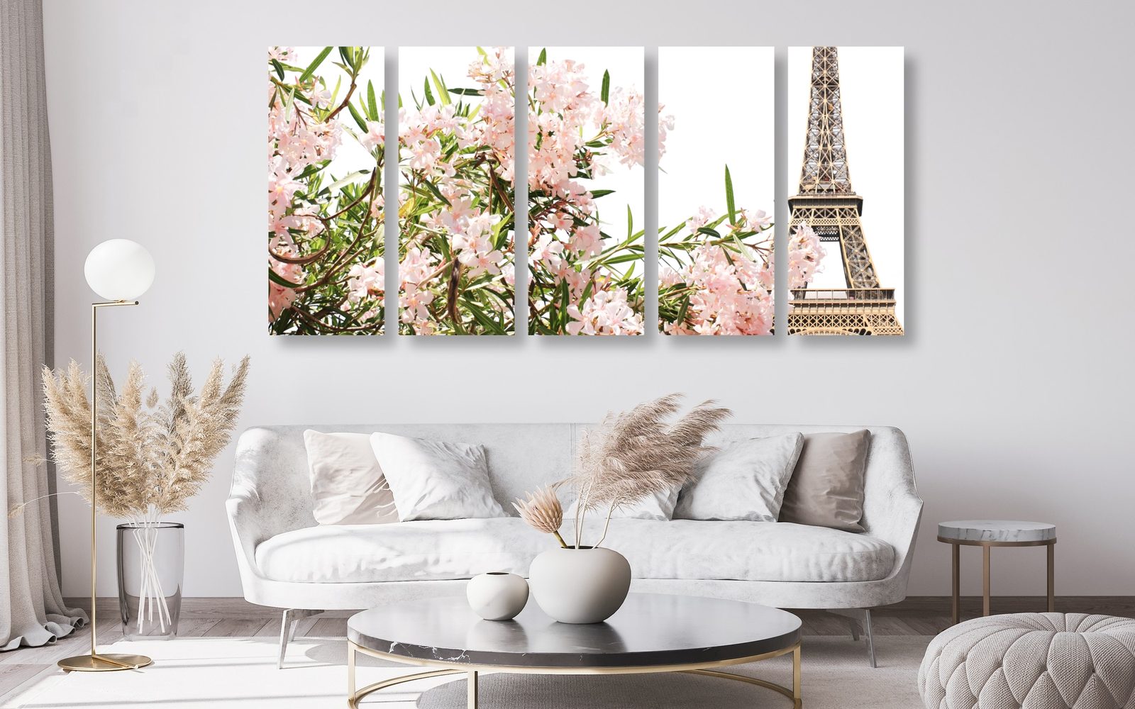 Quadro parigi prospettiva torre eiffel e il suo ombrello - 50x80 cm | Leroy Merlin