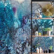 SELF ADHESIVE WALLPAPER ABSTRACTION FROM WATERCOLOR COLORS - SELF-ADHESIVE WALLPAPERS - WALLPAPERS