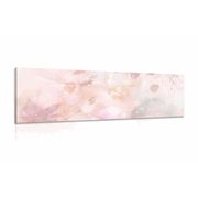 WANDBILD HERBSTBLÄTTER IN ROSA - BILDER - 🔥 TOTALAUSVERKAUF