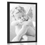 POSTER BLACK AND WHITE ANGEL - BLACK AND WHITE - POSTERS