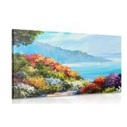 CANVAS PRINT SEA VIEW - PICTURES OF NATURE AND LANDSCAPE - PICTURES