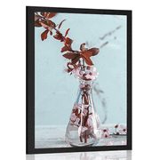 POSTER CHERRY TWIG IN A VASE - VASES - POSTERS