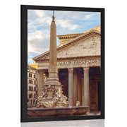PLAKÁT ŘÍMSKÁ BAZILIKA - MĚSTA - PLAKÁTY