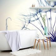 WALL MURAL DANDELION IN A UNIQUE DESIGN - WALLPAPERS FLOWERS - WALLPAPERS