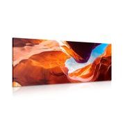 CANVAS PRINT ANTELOPE CANYON IN ARIZONE - PICTURES OF NATURE AND LANDSCAPE - PICTURES
