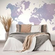 SELF ADHESIVE WALLPAPER BEAUTIFUL WORLD MAP - SELF-ADHESIVE WALLPAPERS - WALLPAPERS