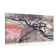 QUADRO ALBERI SURREALI - QUADRI DI NATURA E PAESAGGIO - QUADRI