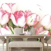 SELF ADHESIVE WALL MURAL SPRING TULIPS - SELF-ADHESIVE WALLPAPERS - WALLPAPERS